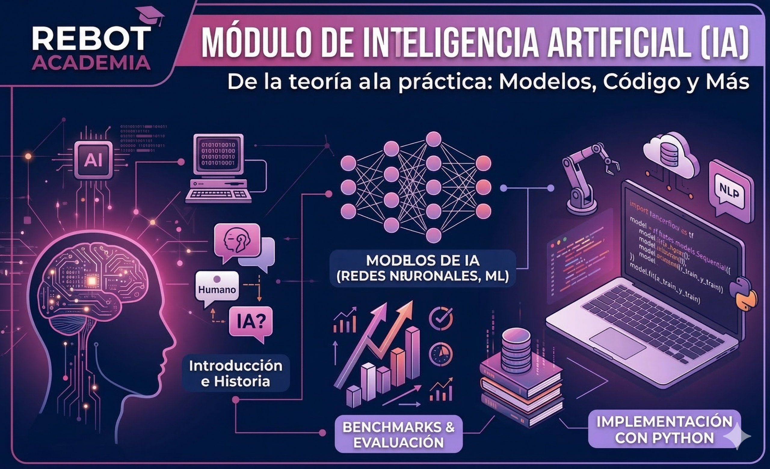 🤖 IA para Todos: Desde Cero hasta Crear con Inteligencia Artificial